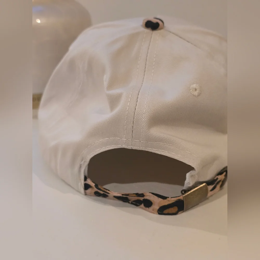 Boutique "Sounds Like Bullsh*t" Leopard Baseball Hat | Adjustable OS NIB - Picture 4 of 6